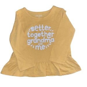 Okie Dokie yellow long sleeve 18m